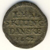 1/2 Skilling 1682