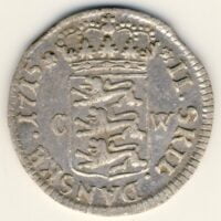 2 Skilling 1715 Glückstadt