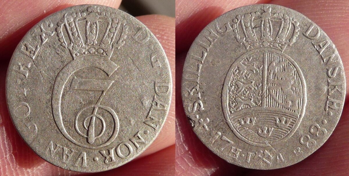 4 Skilling 1788 - Bilde 3