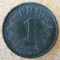 1 Øre 1885