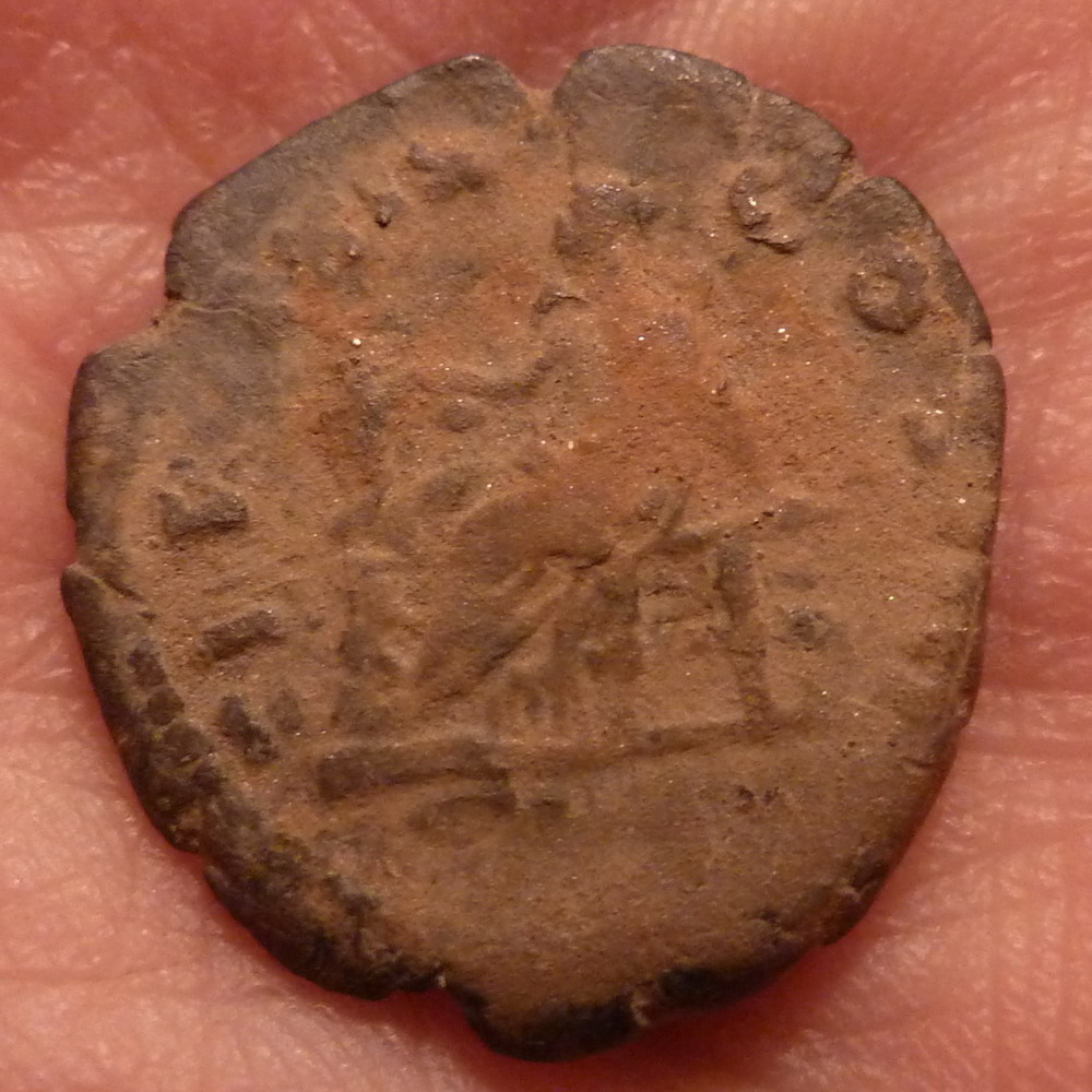 Denar 155-156 Antoninus Pius - Bilde 2