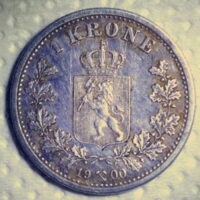 1 Krone 1900