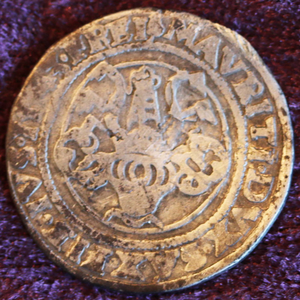 1/4 Thaler 1543 Johann Friedrich I & Moritz - Bilde 2