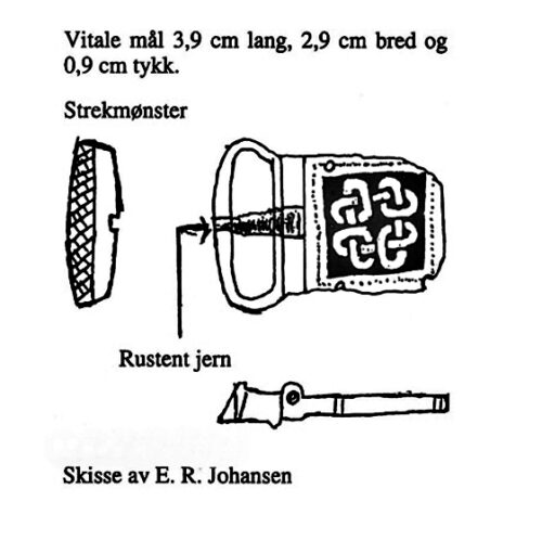 Valknute-spenne - Bilde 2