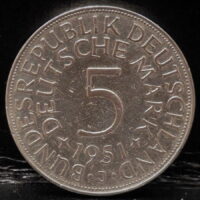 5 Mark 1951 (Hamburg)