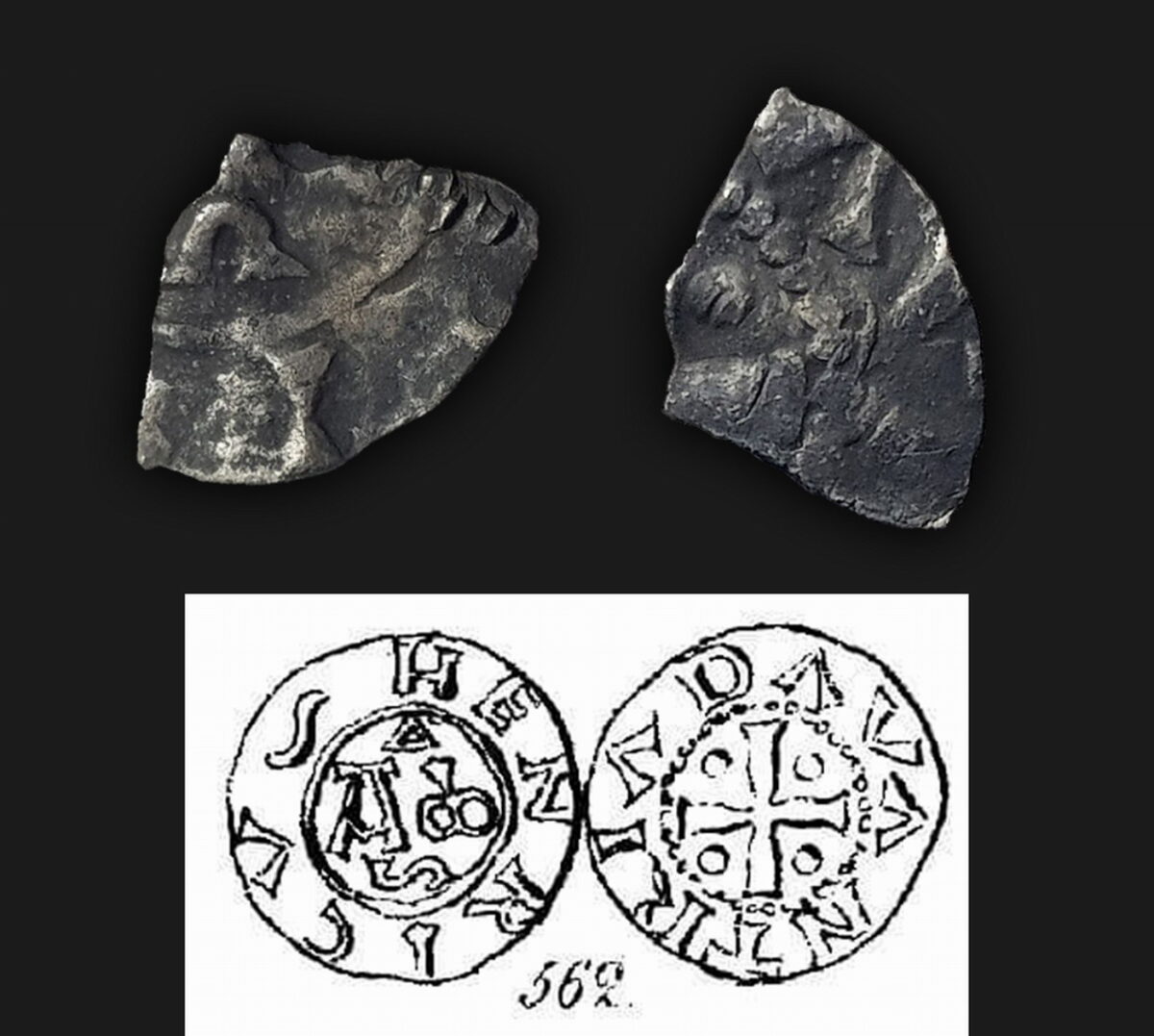 1 Pfennig 1014-1024 Heinrich II - Bilde 2