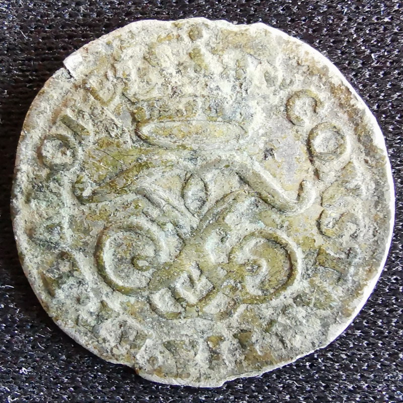 1 Schilling 1699 Friedrich IV - Bilde 2