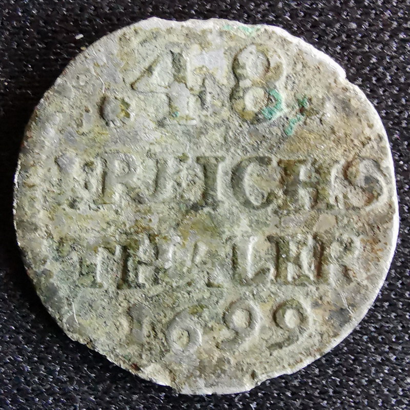 1 Schilling 1699 Friedrich IV