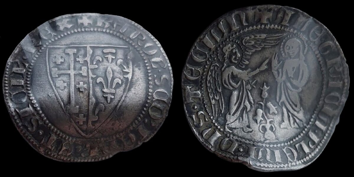 Saluto d’argento 1285-1309 Napoli - Bilde 3