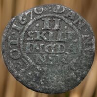 2 Skilling 1670