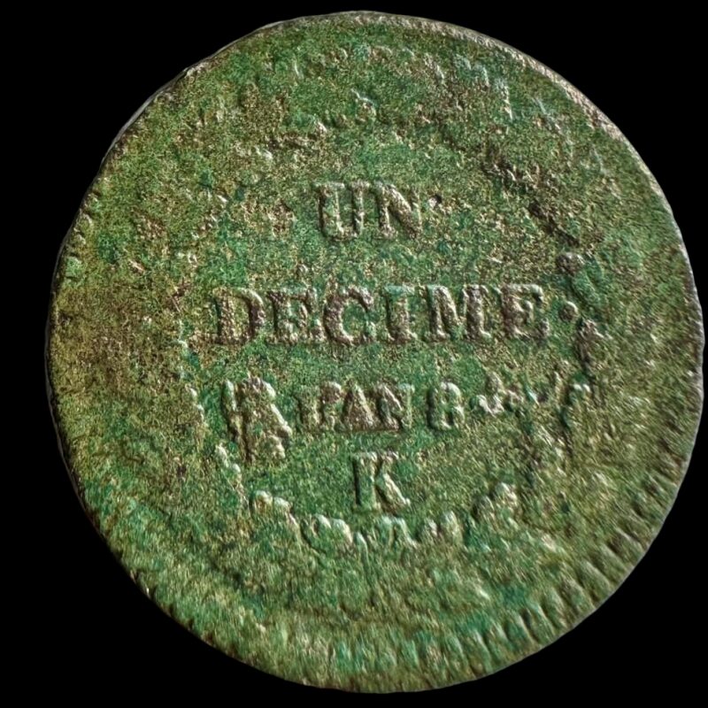 1 Décime 1799-1800 (Bordeaux)