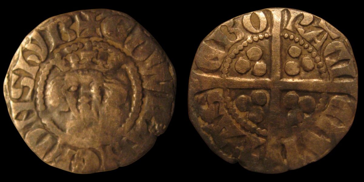 1 Penny 1280-1281 Edward I (York) - Bilde 3