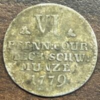 6 Pfennig 1779 Friedrich II