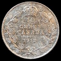 10 Cents 1912 George V