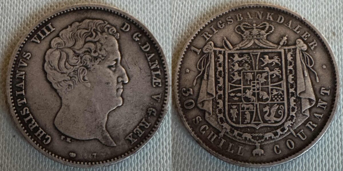 1 Rigsbankdaler 1847 - Bilde 3