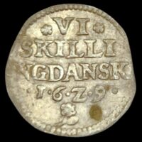 6 Skilling 1629 (Grüner)