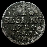 Sechsling 1724 Christian August