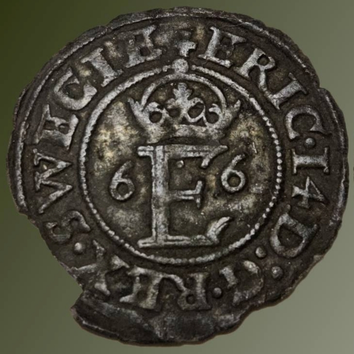 1/2 Öre 1566 Erik XIV