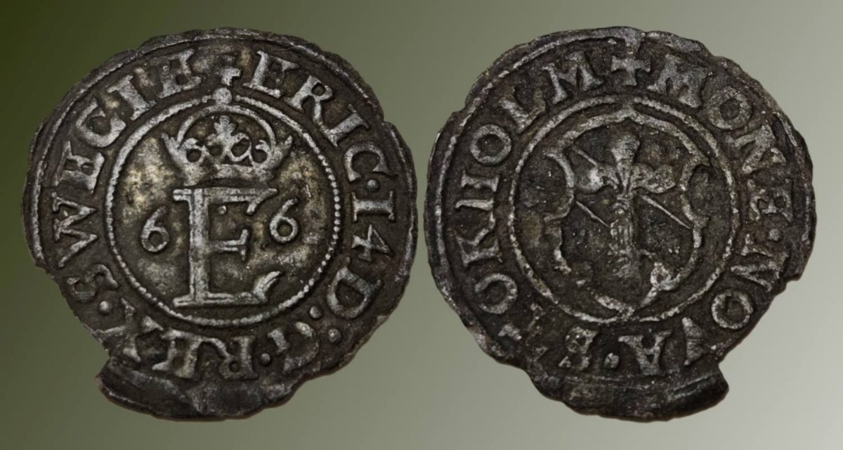 1/2 Öre 1566 Erik XIV - Bilde 3