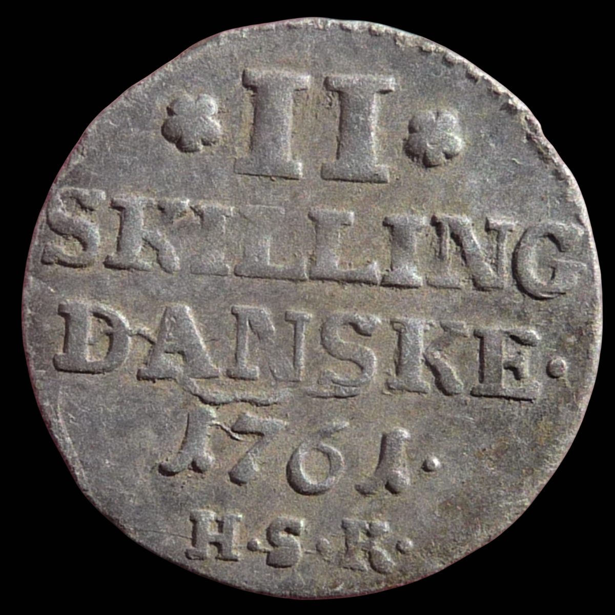 2 Skilling 1761 (1767-1770)