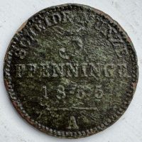 3 Pfennig 1855 Friedrich Wilhelm IV