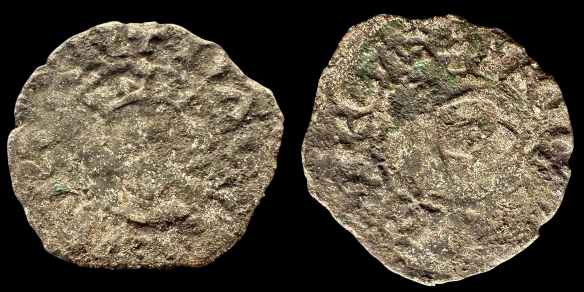 Penning 1311-1319 Håkon V Magnusson (ɴᴍ10) - Bilde 3
