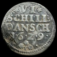 6 Skilling 1629 (Clausen)